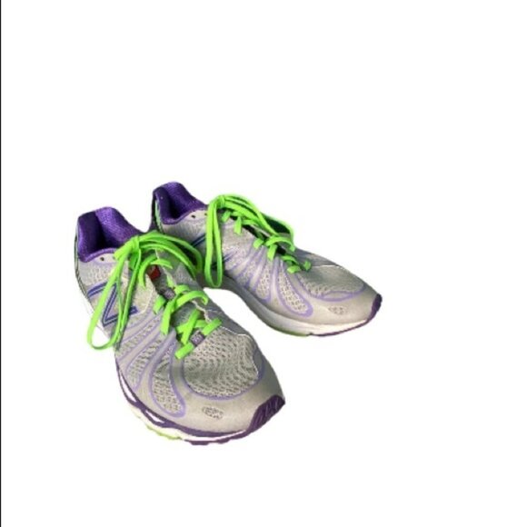 NEW Balance Runners Made in USA Woman’s Size 7.5 Purple, Green, Grey W890SP3 - Picture 4 of 6